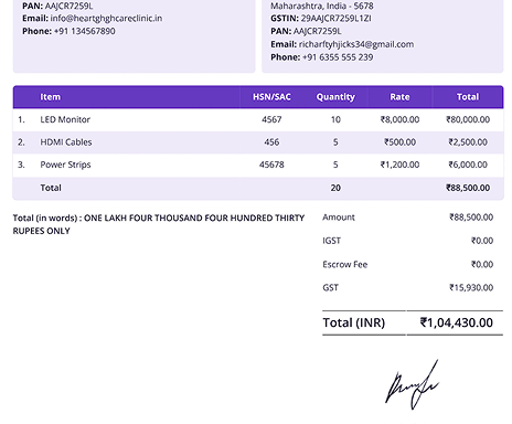 Invoice