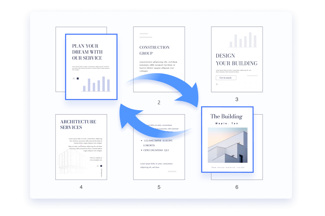 Move & Exchange Pages