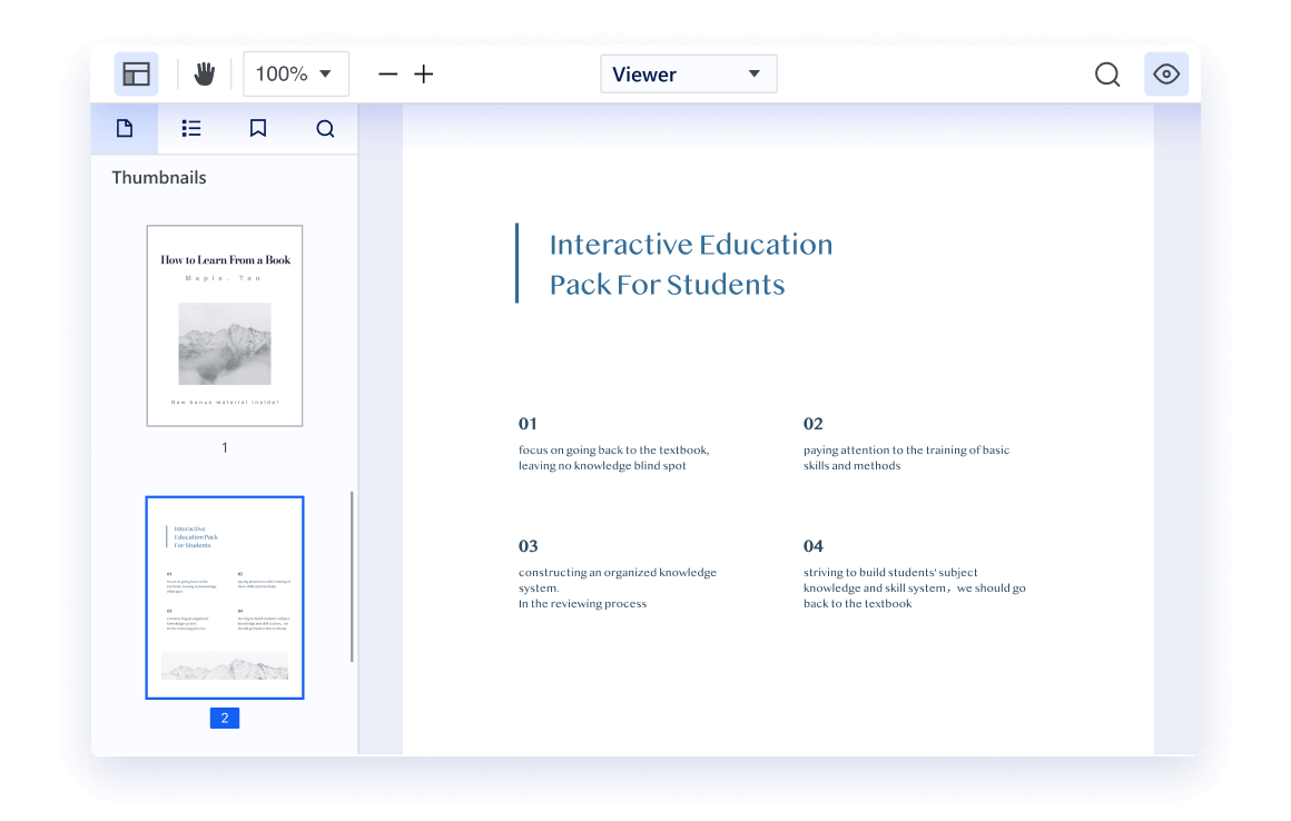 Flutter PDF Viewer