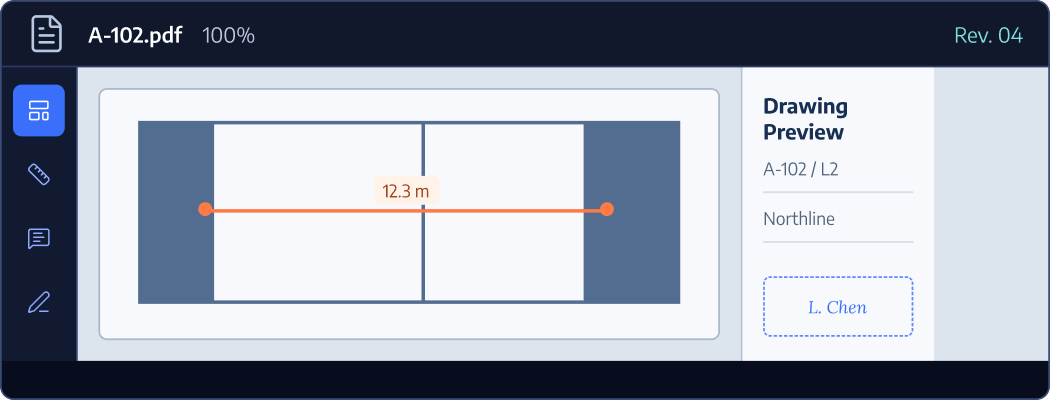 Process Drawings and Project Files In-App